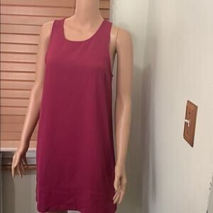 LEITH MAGENTA SLEEVELESS DRESS SIZE DRESS‎ SIZE S